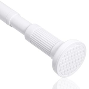 Flintronic Teleskopstange ohne Bohren für Badezimmer und Fenster 70-120cm Ø25mm Flintronic Duschvorhangstange Klemmsta