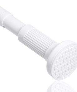 Flintronic Teleskopstange ohne Bohren für Badezimmer und Fenster - Duschvorhangstange 70-120cm Ø25mm Flintronic Vorhan