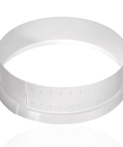 Wüllner & Kaiser versatzbares Tortenring-Backzubehör für Hochetagisse 8 cm, Ø 24 - 29 cm
