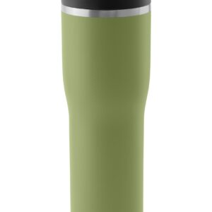PROFINO Barista Thermobecher 0,5 L | Salbei | Auslaufsicher dank Doppellock-System | BPA-frei | Spülmaschinengeeignet |