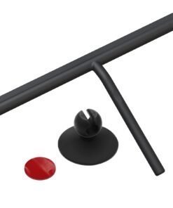AIMEKE Edelstahl Duschabzieher Schwarz 33 cm Bad&Glasreinigung