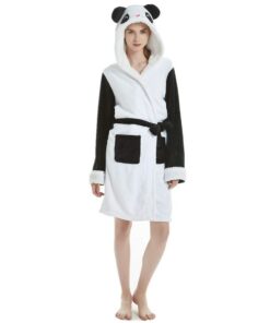 JMAHM Lightweight Cotton Bademantel Frau Mit Kapuze