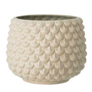 Nordring Retro ÜbertopfVintage Pflanztopf für ZimmerplantenBlumentopf Pino L (16,5 cm ø) cloud Keramik