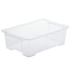 Rotho Evo Easy Aufbewahrungsbox 30l Lebensmittel-Sicherheit BPA-frei Transparenz 30l (58.3 x 39.2 x 18.3 cm) Rotho Evo