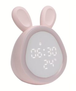**Niedlicher Time Rabbit Digitaler Wecker mit Nachtlicht für Studenten und Beschäftigte im Haus** | **Elektronische Uhr