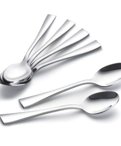 Teelöffel Set Edelstahl 6 Stück 5,1 Inch für Haushalte und Restaurants