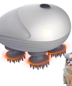 Kopfmassagegerät Elektrisch für Katzen und Hunde IPX7 Wasserdicht Katzen Massagegerät Katzen und Hunde Elektrischer Kopf
