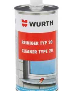 WÜRTH Kunststoffreiniger Typ 20 - Hochwertiger Reiniger für Kunststoffe, professionelle Auto-Haushaltsverwendung, einer