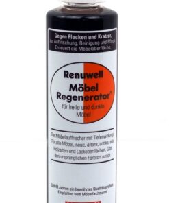 Renuwell Möbel-Regenerator - Intensive Pflege und Regeneration für Holzmöbel - Entfernt Wasserflecken, Kratzer & Hitze -