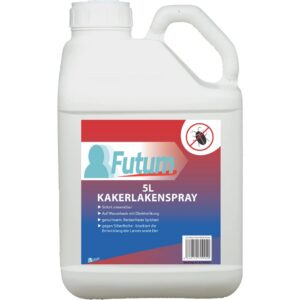 FUTUM 5L Kakerlaken Abwehrspray - mechanische Formel direkt gegen Schaben | Forschungsgebiet: Hauseigenen | Immobilisier