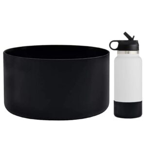 WK IEASON Schutzsilikon Bodenstiefel für Hydro Flask 32-40OZ breiter Mund Anti-Rutsch Silikonhülse Abdeckung Stoßfänger