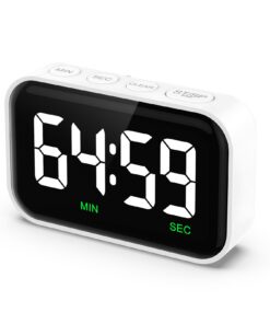 Digitales Magnetisches Küchentimer Set, Countdown & Count Up, ideal für Lernen, Kochen und Sport, 99 Min 59 Sek, 3-Stuf