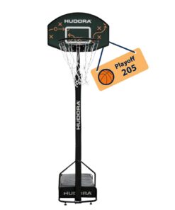 HUDORA Höhenverstellbarer Basketballkorb - Perfect für Kinder & Jugendliche - Outdoor-Stand-Basketballkorb mit Rollen fü