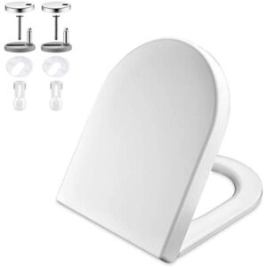 GRIFEMA G951 WC Sitz Antibakteriell WeißQuick-Release-Funktion Einfache Montage