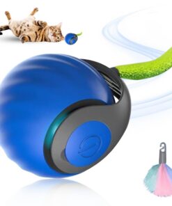 Chewie Rolling Ball - Automatischer Rollball für Hunde und Katzen with Self-Entertainment Features - Elektrisches Katzen