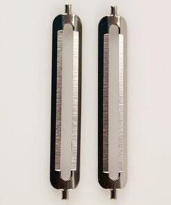 3 Ersatzklingen für Spargelschäler Profischäler Flachschliff - Ersatzblätter Doppelschäler Einzelschäler