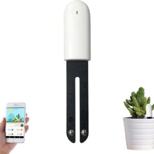 Mijia 4 in 1 Pflanzenfeuchtigkeitsmesser Gießanzeiger, überwacht automatisch Feuchtigkeit/Licht/Fruchtbarkeit/Temperatur