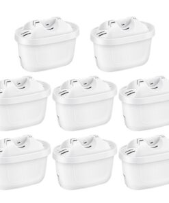ISInLive 8 Pack Wasserfilter für Brita Maxtra+ Kompatibel mit Brita Maxtra+ + Brita Wasserfilterkartuschen - Style, Mave