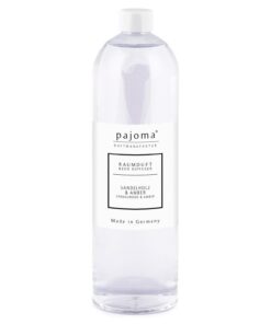 Pajoma Raumduft Nachfüllflasche Sandelholz & Amber für Zuhause - 1er Pack (1 x 1000 ml) - Naturerfrischend - Ideal für g