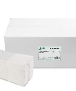 Sobsy Papierhandtuch C-falz, 25x33 cm, 2-lg, Rec.Weiß - Soft & Strong für Haus- und Gästezimmer