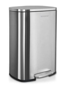 Floordirekt Küchenmülleimer 30l mit Absenkautomatik und Tragegriff