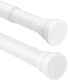 Teleskopduschstange ohne Bohren 76-193cm Weiß für Dusche und Outdoor-Bereich | Weisse Teleskopduschstange ohne Bohren 7