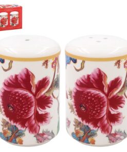 **Die Leonardo Collection Anthina Salz- und Pfefferstreuer-Set - Dekorativer Keramikstreuer im britischen Design für di
