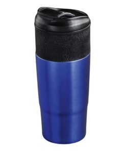 Xavax Isolierbecher Everyday blau 400ml doppelwandig Coffee-to-go Heiß- und Kaltgetränke