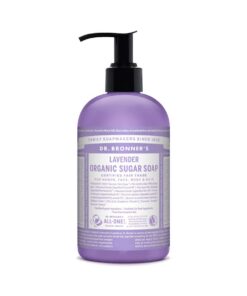Dr. Bronner's Bio-Zuckerseife Lavendel 710 ml - Organisch & Vielseitig für Familie & Haushalt