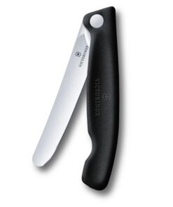 Victorinox Swiss Classic Faltschwert Picknick-Messer für Outdoor-Activitäten, Obst, Gemüse, Brötchen, Wurst, extra scha