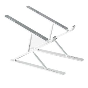 [VVGAOGES Laptop Ständer] + [Aluminium Höhenverstellbarer Belüfteter Notebook Ständer] + [Faltbarer tragbarer Laptop Sta