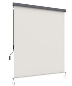 SONGMICS Classic GSA165BE Vertikalmarkise für Balkon, windschutzfähig, sonnenbeg shelter, beige, 1,6 x 2,5 m