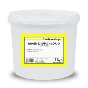 Magnesiumchlorid Hexahydrat - Reinste Pharmaqualität für Hausührer - Fußbad & Vollbad - 1kg - Für gezogene Muskeln & Ent
