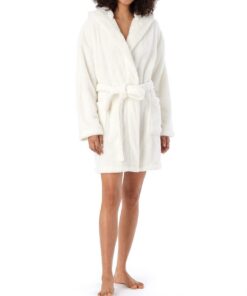 Schiesser Superflauschiger Teddy-Fleece Damen Bademantel - Damen - Baden --langwarm - 178419 - Flauschig