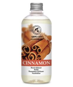 Raumduft Nachfüllflasche Zimt - Zimt Reed Diffuser Refill - Aroma für Duftdiffusor 500ml