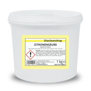 Citronensäure Pulver Lebensmittelqualität - Für Gesunde Haare und Haut 1kg - Natürliche Frische nach jedem Gebrauch - E3