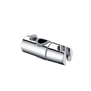 DETBOM Ohne Bohren Duschbrause Halterung Handbrause Halter Gleitstange Drehbar, ABS-Chrom, Durchmesser 19-20,6 mm