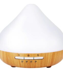 Grundig Aroma Diffuser - Elektrischer Duftöl Diffuser Mit LED-Licht und Timer - Für Zuhause - Ohne Kabel - Weiß