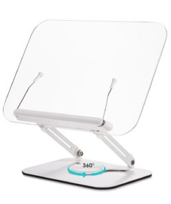 Viozon Kochbuchhalter Höhenverstellbar fur Kinder DE-R22 Viozon Leseständer 360° drehbare Basis Kindle und Tablet DE-R