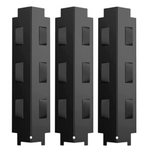 WELL GRILL Porzellanstahl Heizplatte, Flammenblech 3er-Pack für Charbroil, Uniflame, Brennerabdeckung | WELL GRILL Heiz