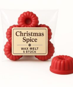 Weihnachtszauber 5er Set Duftkerzen Duftwachs Aromatherapie für Die entire Familie Christmas Spice | Weihnachtszauber 5