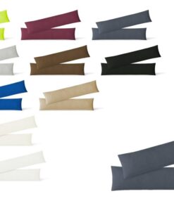 EXKLUSIV HEIMTEXTIL Jersey Kissenbezug Hülle 2 Sparpack Set hochwertige Qualität