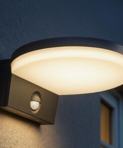 Bewegungsmelder Außenlampe IP65 für Sicherheit und Außenbeleuchtung | Effiziente 3000K Außenlampe mit Breiter Abstrahlw