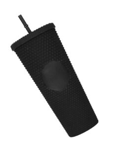 Abonda 24 oz Nietenverzierter Tumbler für Kaffeegeschenke mit auslaufsicherem Deckel und Stroh Vielen Farben Auswahl