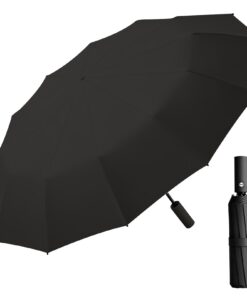 Betrynidil Sturmfest Regenschirm, Kompaekt & Wasserdicht - Perfekt für Damen & Herren - Reise, Rucksack & Handtasche - 2