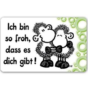 Sheepworld 57005 Schaf Pocketcard - Frohes Geburtstagswellen für Kinder - Spielzeug - 1PC - PVC