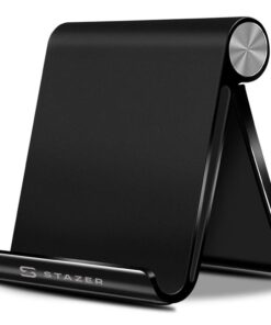 STAZER Tablet Halterung iPhone 13,12,11 kompatibel, Tischständer für iPad und Handy, Samsung, Huawei usw - perfekt für B