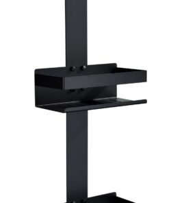 KigKog® Duschregal zum Hängen 2-Store Matt Schwarz SUS304 Edelstahl K07-23MB-2GL KigKog® Doppelt Duschkorb Hängeregal fü