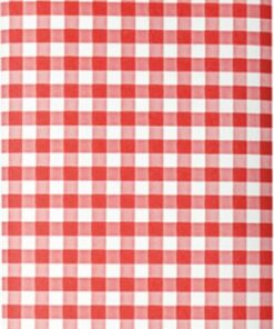 Mitteldecken Karo rot – Rot kariert für das Bett | Mitteldecken Karo rot – Airlaid Material, 80x80cm | Mitteldecken Kar