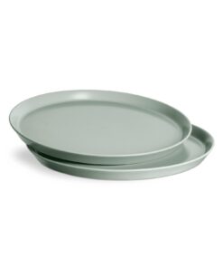 SpringLane Sweet Scandi Keramiktellere 2er-Set Mint Spülmaschinengeeignet Backofen- und Mikrowellenfest